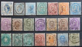 Italien ex. Kat. 15-70 gest. 1863/93 Kat. 150 Euro