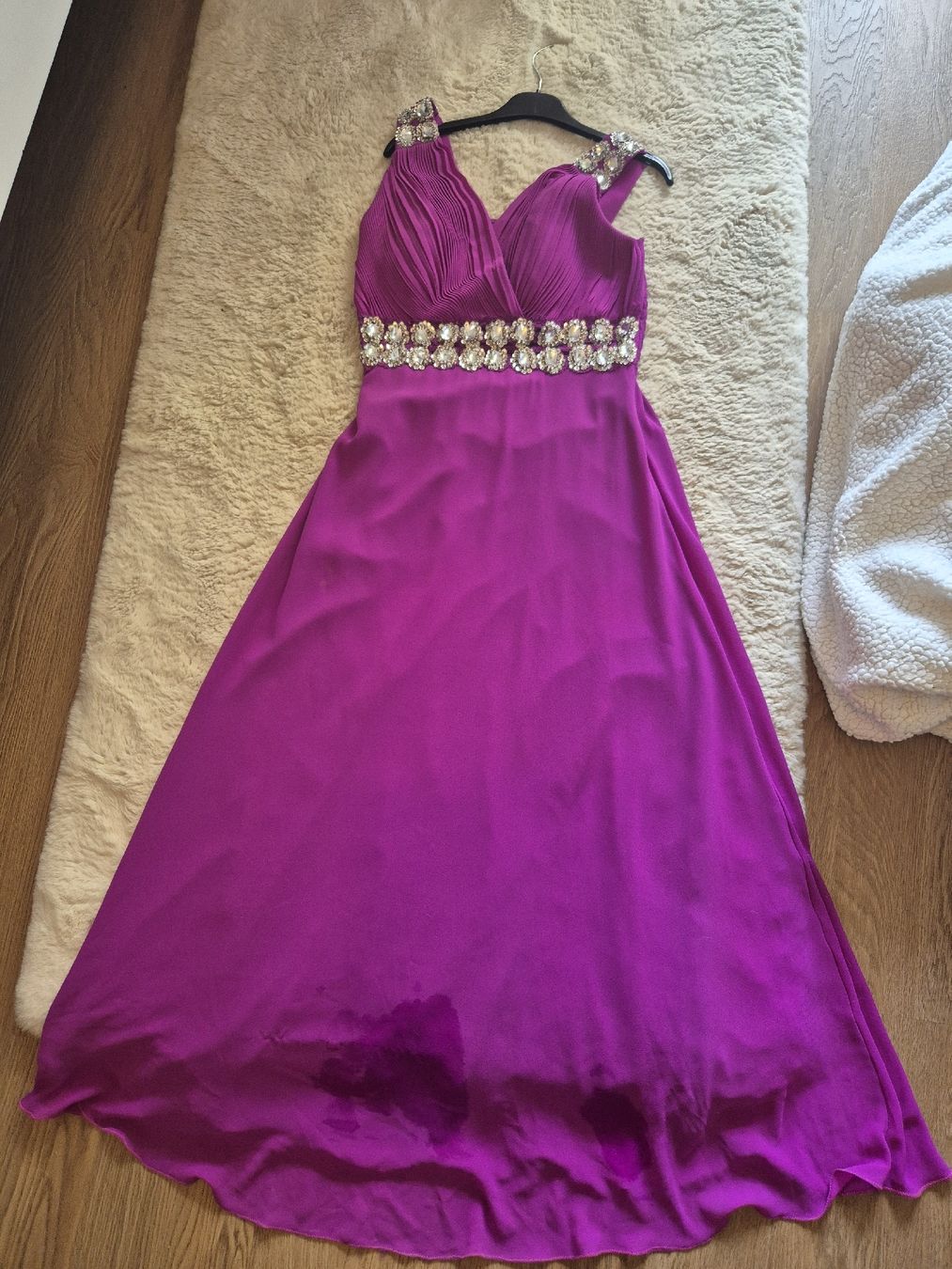 Vestiti: Abendkleid lang in Lila – Usato da Port venduto da nat_8thm
