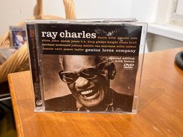 Ray Charles - Genius Loves Company (2 CD's statt DVD) SRA01D