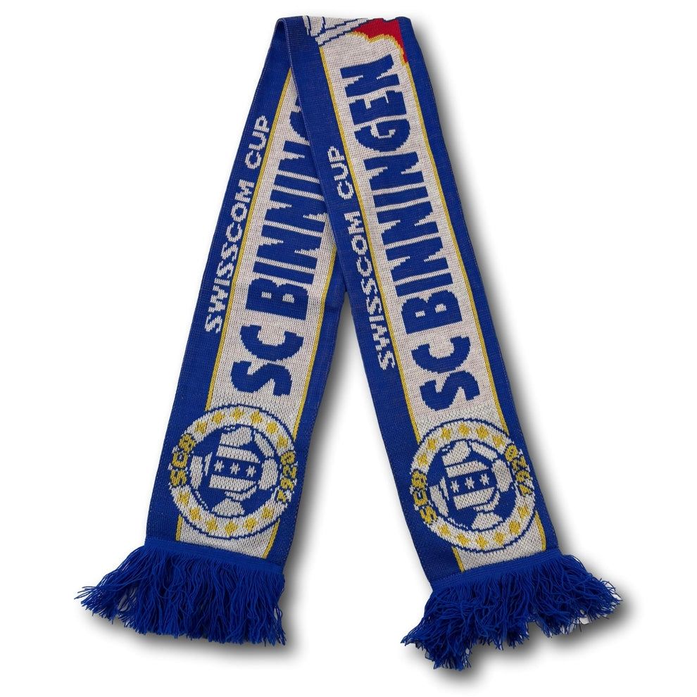FC Basel Foulard & Sciarpe: FC Basel / SC Binningen - Swisscom Cup 2007 - Fanschal – Usato da Bolligen venduto da ToTheJerseyEquipment 1