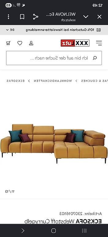 Sofas: Welnova Ecksofa – Gebraucht aus Grünenmatt von LS91 1