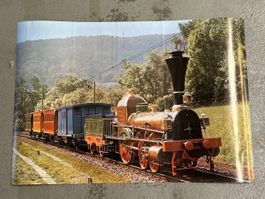 Spanisch-Brötli-Bahn, Poster Foto für Bahnfans Loki