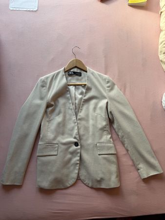 Blazer Zara beige