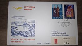 Lufthansa Zürich - Rio de Janeiro 03.05.1968