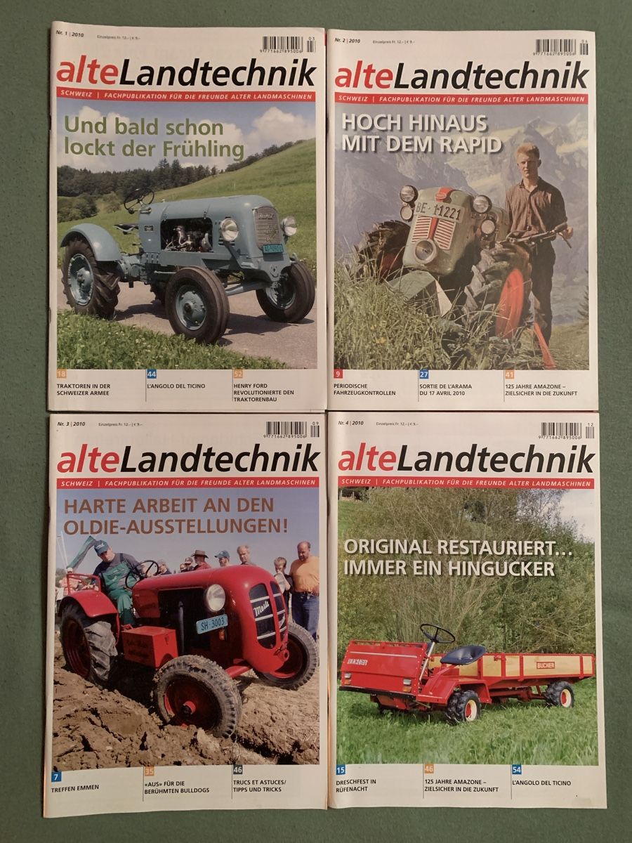 Riviste & Magazine: Alte Landtechnik 2010 – Usato da Niederönz venduto da and_v5z7