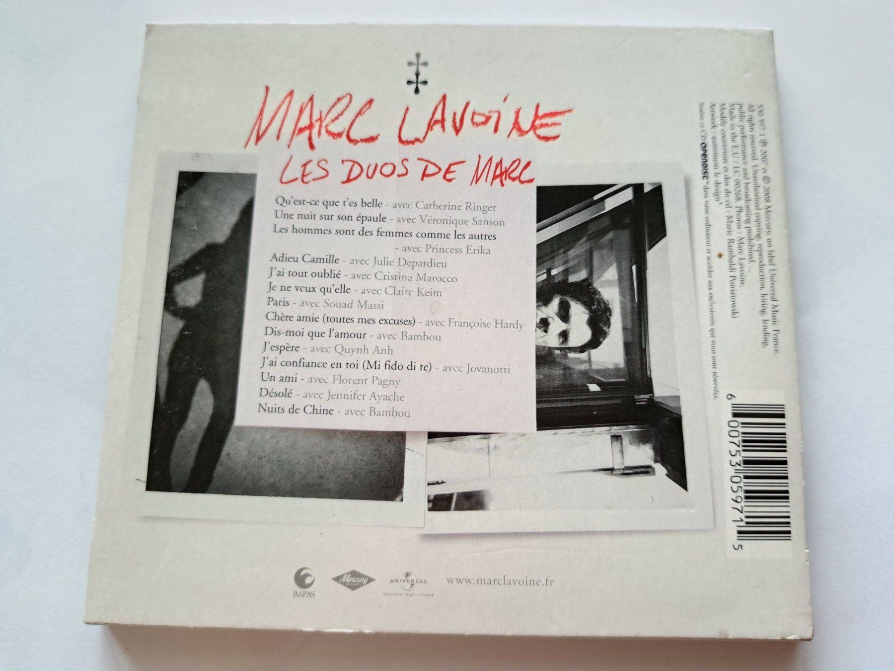 CDs: Cd Marc Lavoine - Les duos de Marc – D'occasion à Pully par bro_n52j 1
