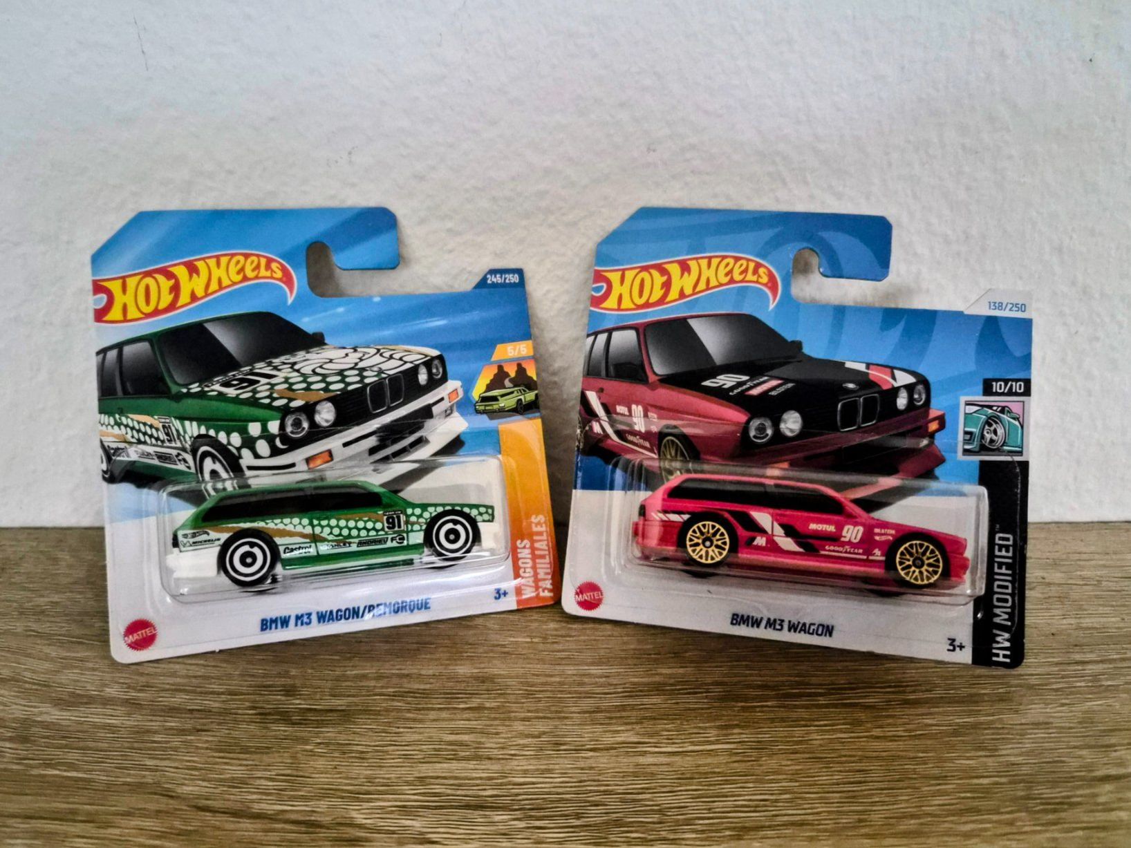 Hot Wheels Voitures modèles: Hot Wheels BMW E30 M3 Wagon 2x – Neuf avec emballage d'origine à LUZERN par 6O15