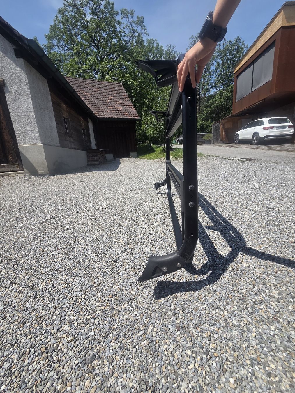 Travi: VW T5 Heckklappenträger ohne Module – Usato da Marbach SG venduto da jan_55tn 1