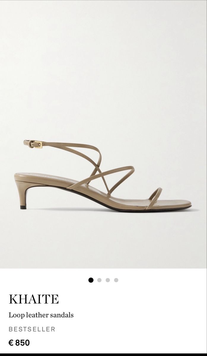 Khaite Scarpe da donna: New Khaite loop kitten sandals size 37 – Nuovo (secondo la descrizione) da Zürich venduto da gva_r9gs