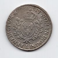 (1683) Frankreich, Ecu, 1766, Bayonne, vz, Silber
