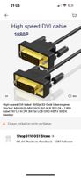 High speed DVI kabel 1080p