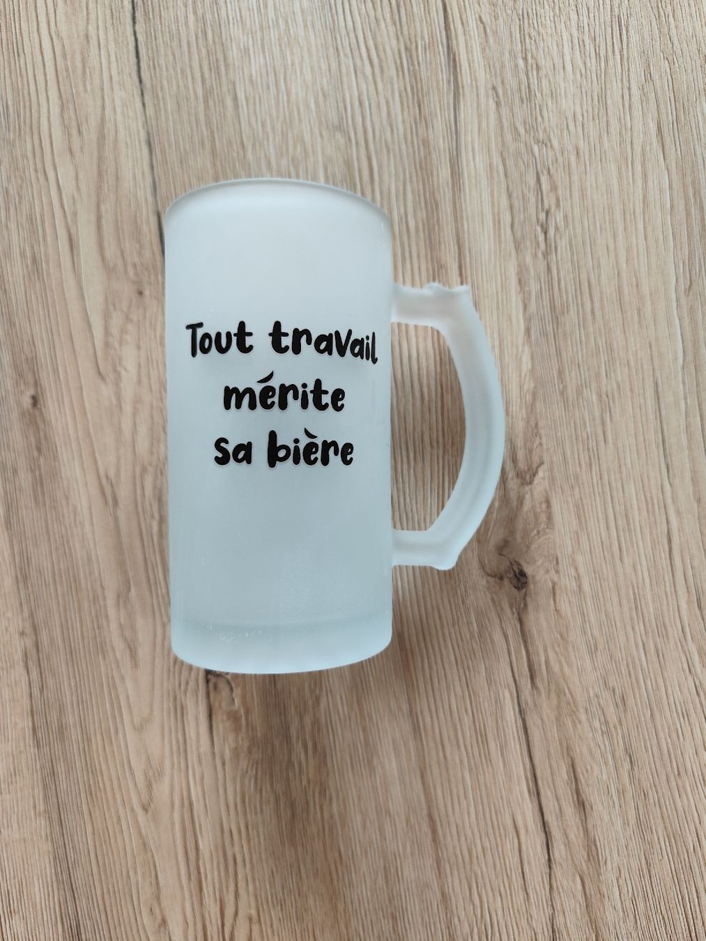 Bicchieri: choppe de bière humoristique – Nuovo e nell'imballaggio originale da Corbeyrier venduto da gen_9scn