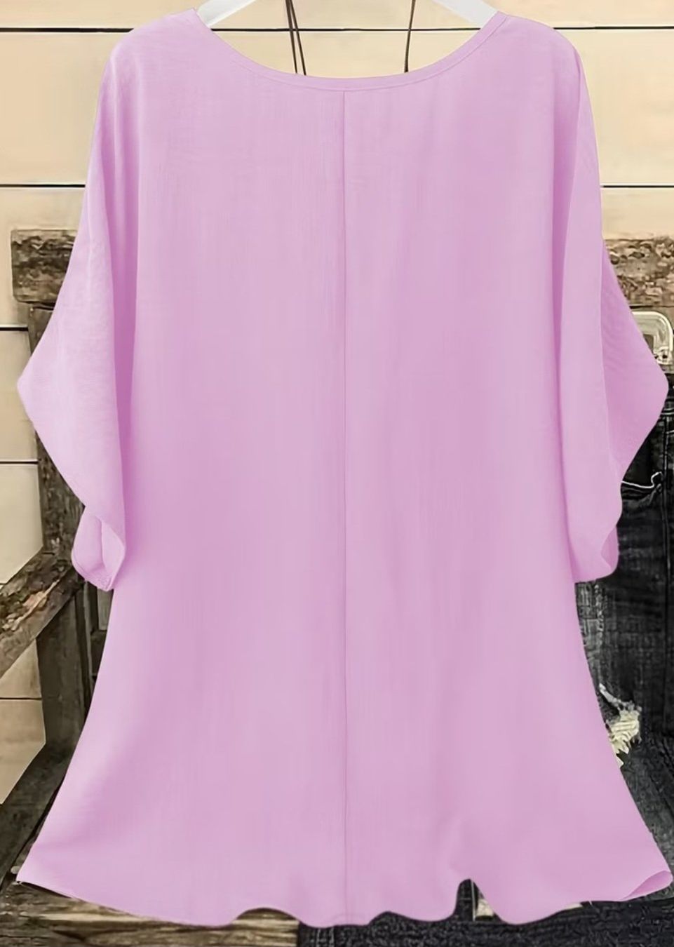 Camicette: Bluse Tunika Rosa Kurz Arm – Usato da Niederbipp venduto da Trude04 3