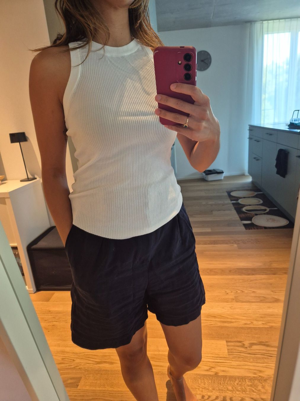 Zara Tops: Weisses Top Zara S – Gebraucht aus Kloten von gupnik 2