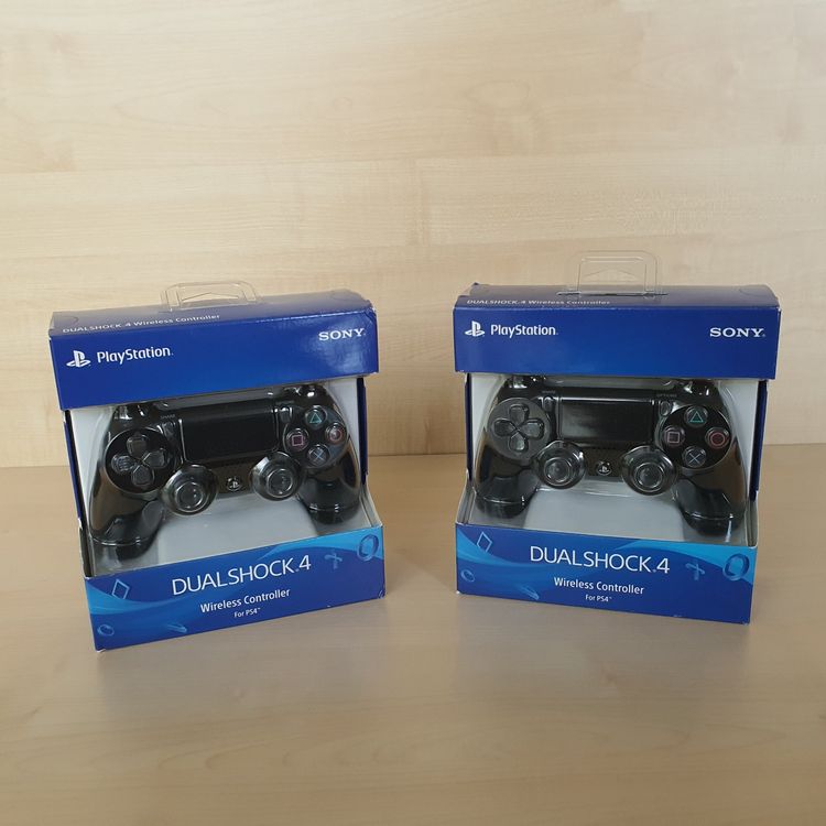 2x Sony PS4 Dualshock 4 Wireless Controllers - Original! (Neu und ...