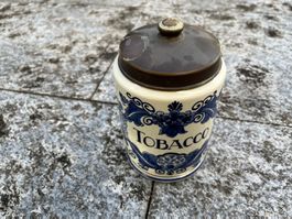 Tabak Dose Antik Porzellan