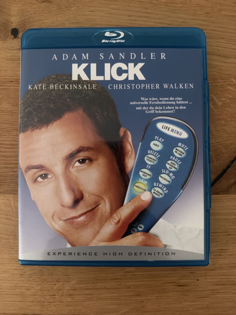 Alle DVDs: Klick (2006) BluRay – Gebraucht aus Hagendorn von masterchieff