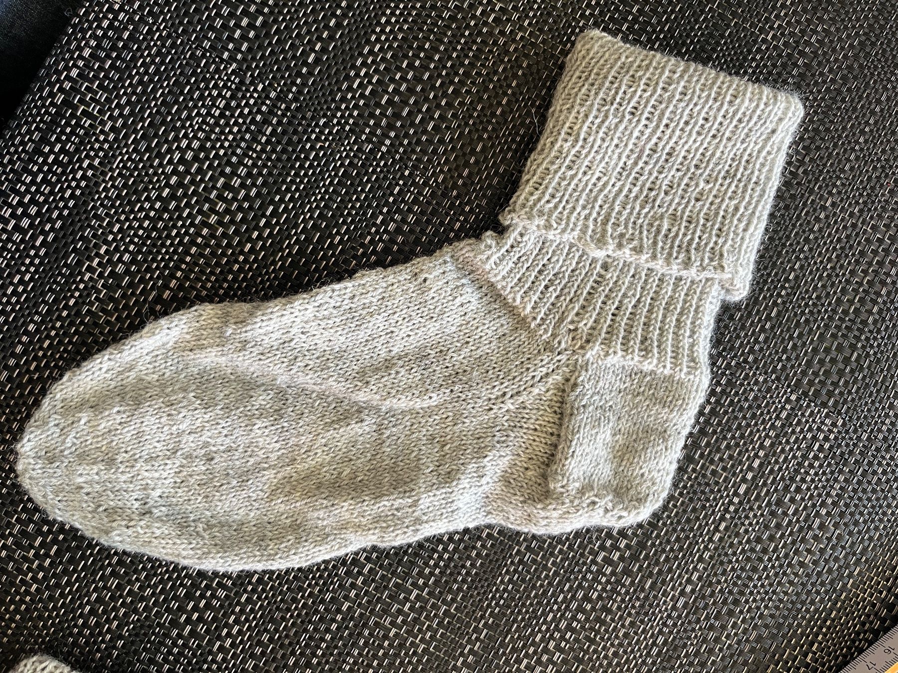 Calze: Handgestrickte Socken, ca Grösse 39/40 – Nuovo e nell'imballaggio originale da Baar venduto da Aatina 1