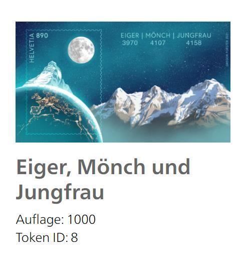 Tutti i francobolli: Swiss Crypto Stamps ID8 – Nuovo (secondo la descrizione) da Baar venduto da CryptoShop
