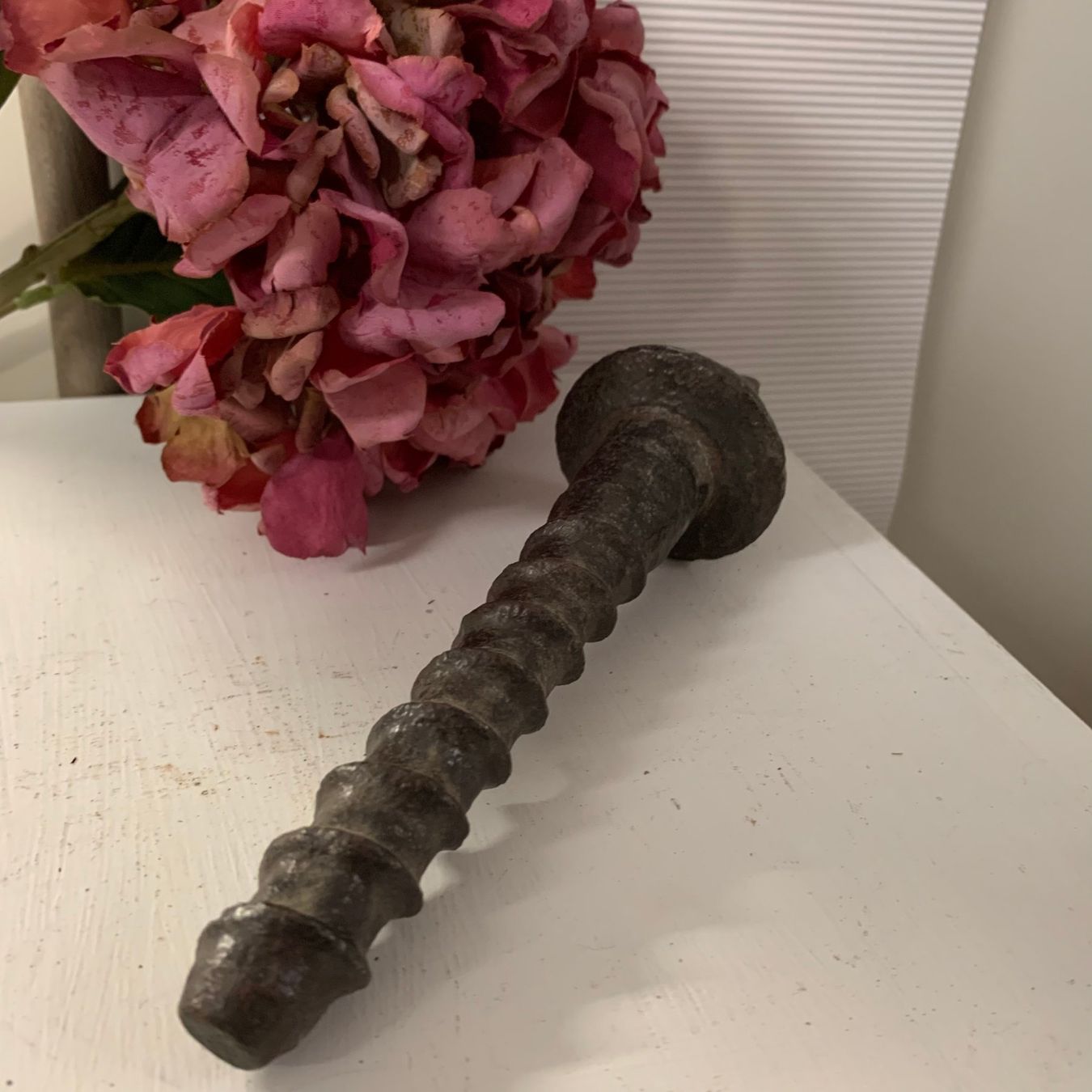 Alle Werkzeuge: antike Schwellenschraube, 18.5 cm – Gebraucht aus St. Gallen von Miousch 3