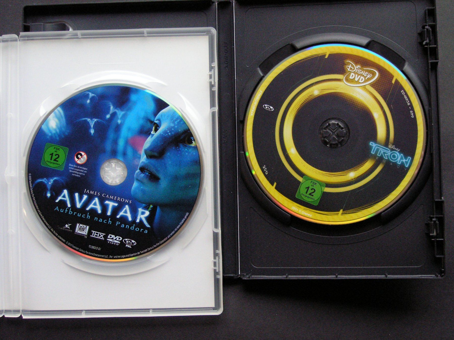 Tous les DVDs: AVATAR  + TRON LEGACY 2 DVD-Disc Set – D'occasion à Zuzwil SG par vette13 2