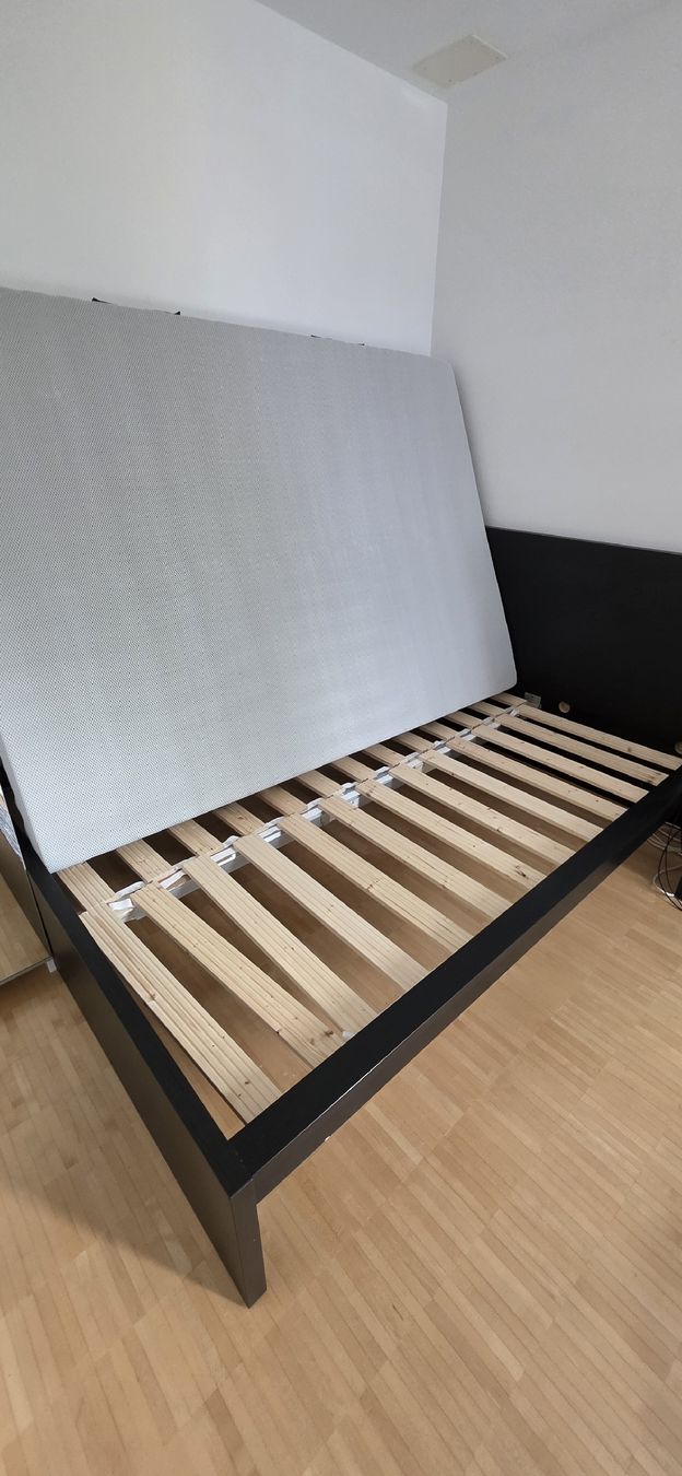 Ikea Letti: MALM Bett + Bett1 Matratze – Usato da Zürich venduto da hug_2qgy 2
