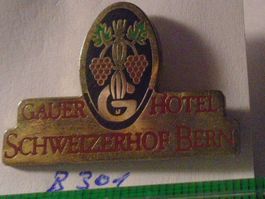 1 Gauer Hotel Schweizerhof Bern Pin (B301)
