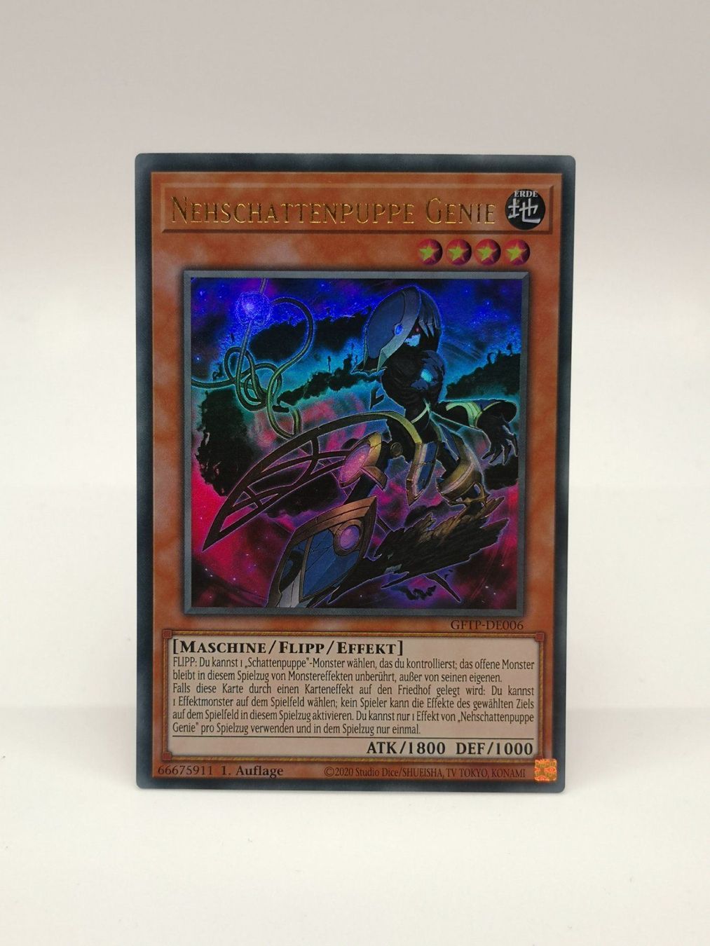 Yugioh Carte collezionabili: YU-Gi-Oh Nehschattenpuppe Genie – Nuovo (secondo la descrizione) da Zofingen venduto da gerrymovie93