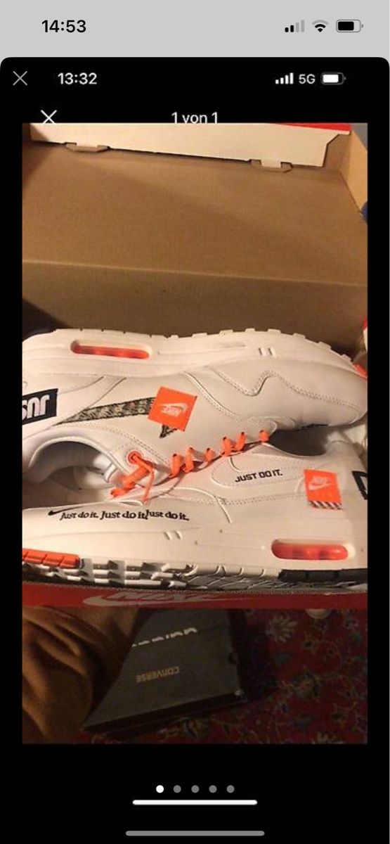 Nike Scarpe da uomo: Nike Air Max 1 - Just do it – Nuovo (secondo la descrizione) da Bern venduto da jah_f7y5 3