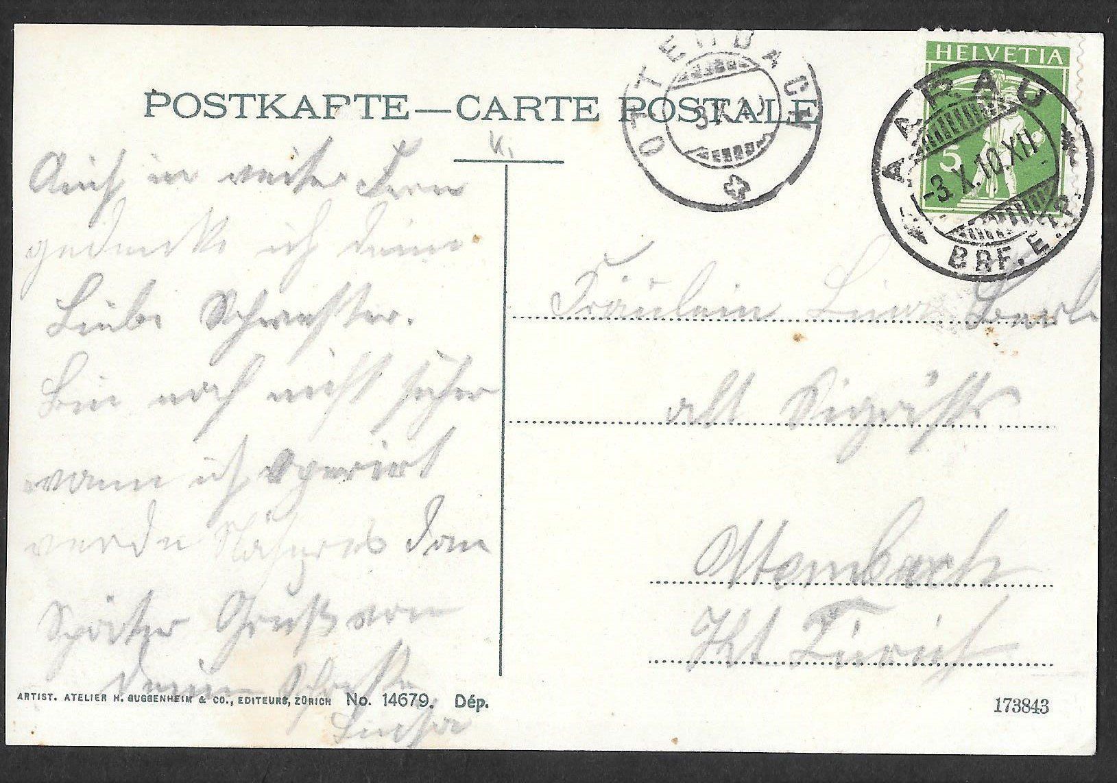 Cartes postales: Aarau Neues Quartier – D'occasion à Olten par clotaldi 1
