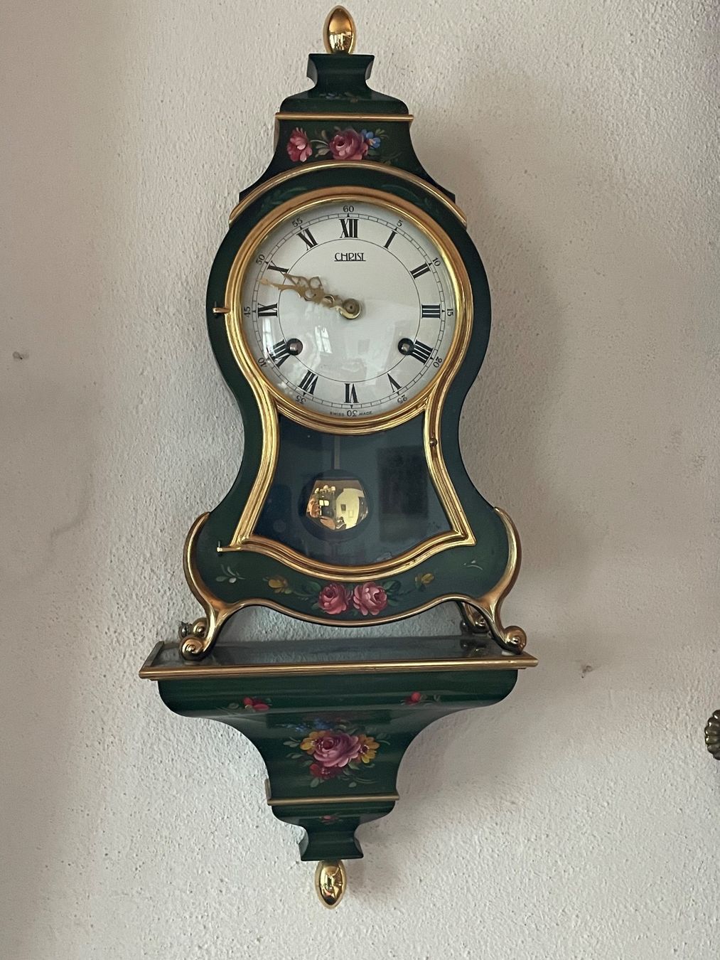 Christ Orologi da terra & Orologi da parete: Schöne Wand-Uhr Christ – Usato da Winterthur venduto da sportdisco2