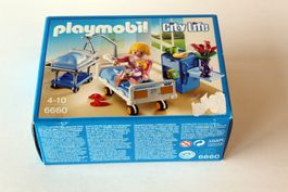 PLAYMOBIL - "Krankenzimmer mit Babybett"