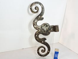1 antikes Barock Tür Band, Schmiedeisen (LOT718X#TBS1)