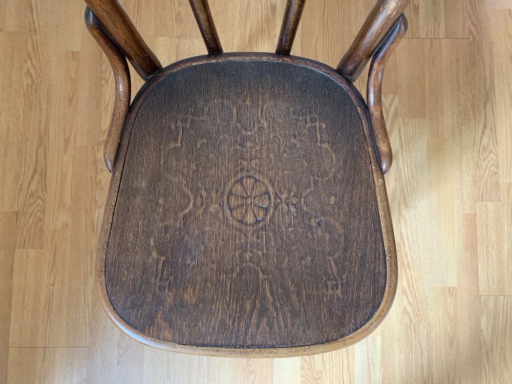 Klöppelspitzen Set - 12 Stück Holz Spulen 11cm Vintage