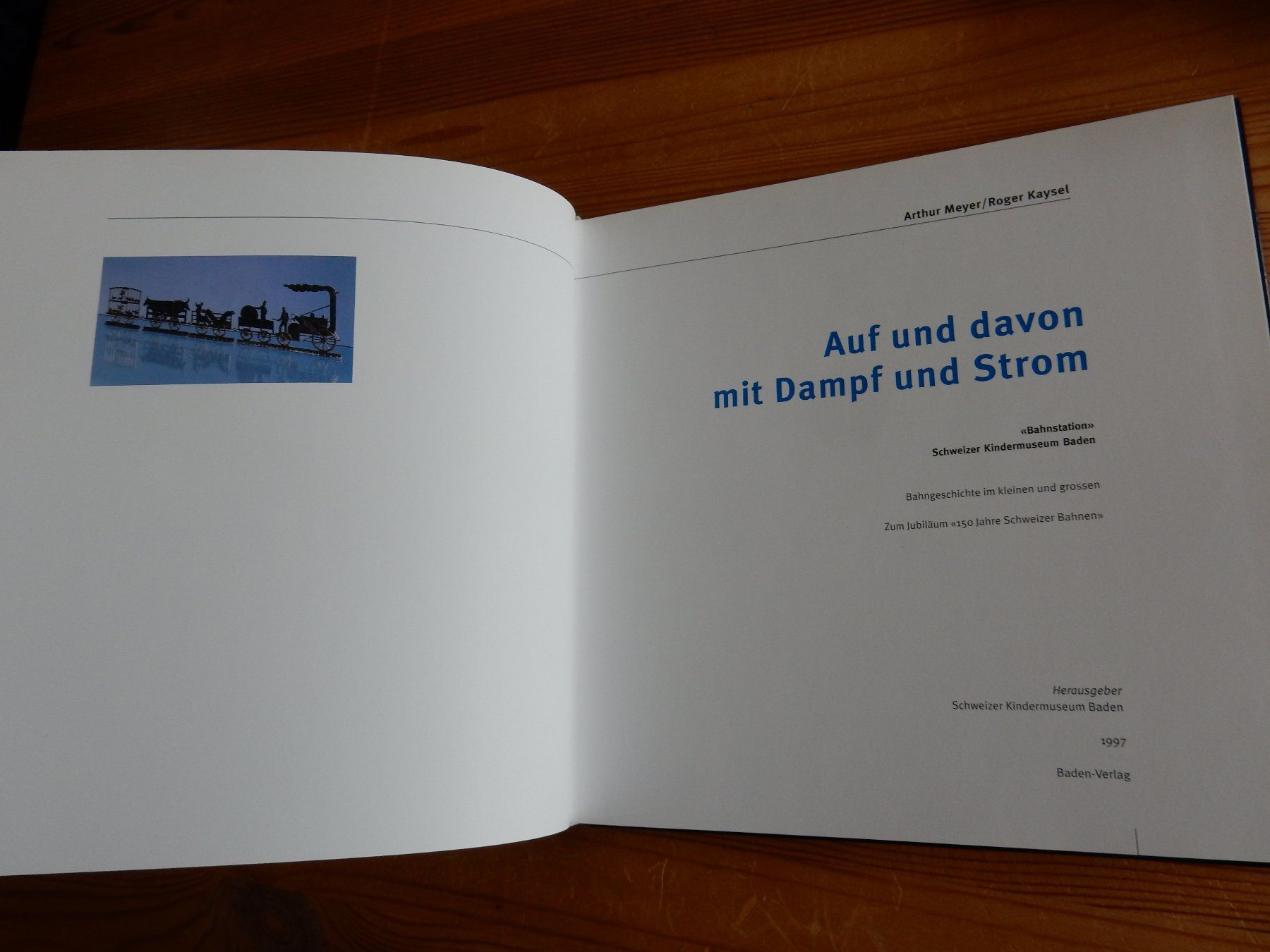 Bücher: "Mit Dampf und Strom" Bahngeschichten Baden Verlag Eisenbahn – Neu (gemäss Beschreibung) aus Jona von JOberg_25 1