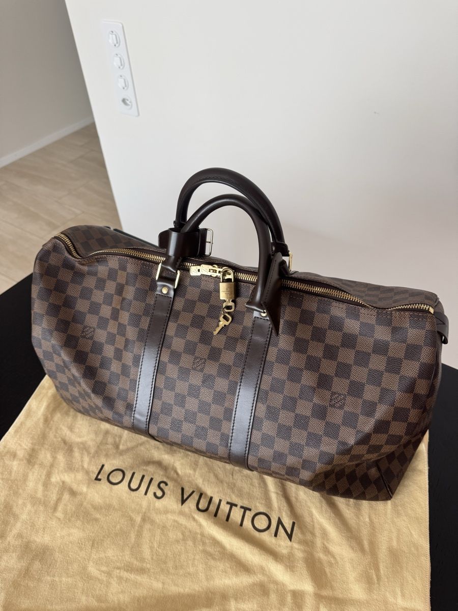 Louis Vuitton Borse: Louis Vuitton Keepall 50 Damier – Usato da Zürich venduto da nictor 1