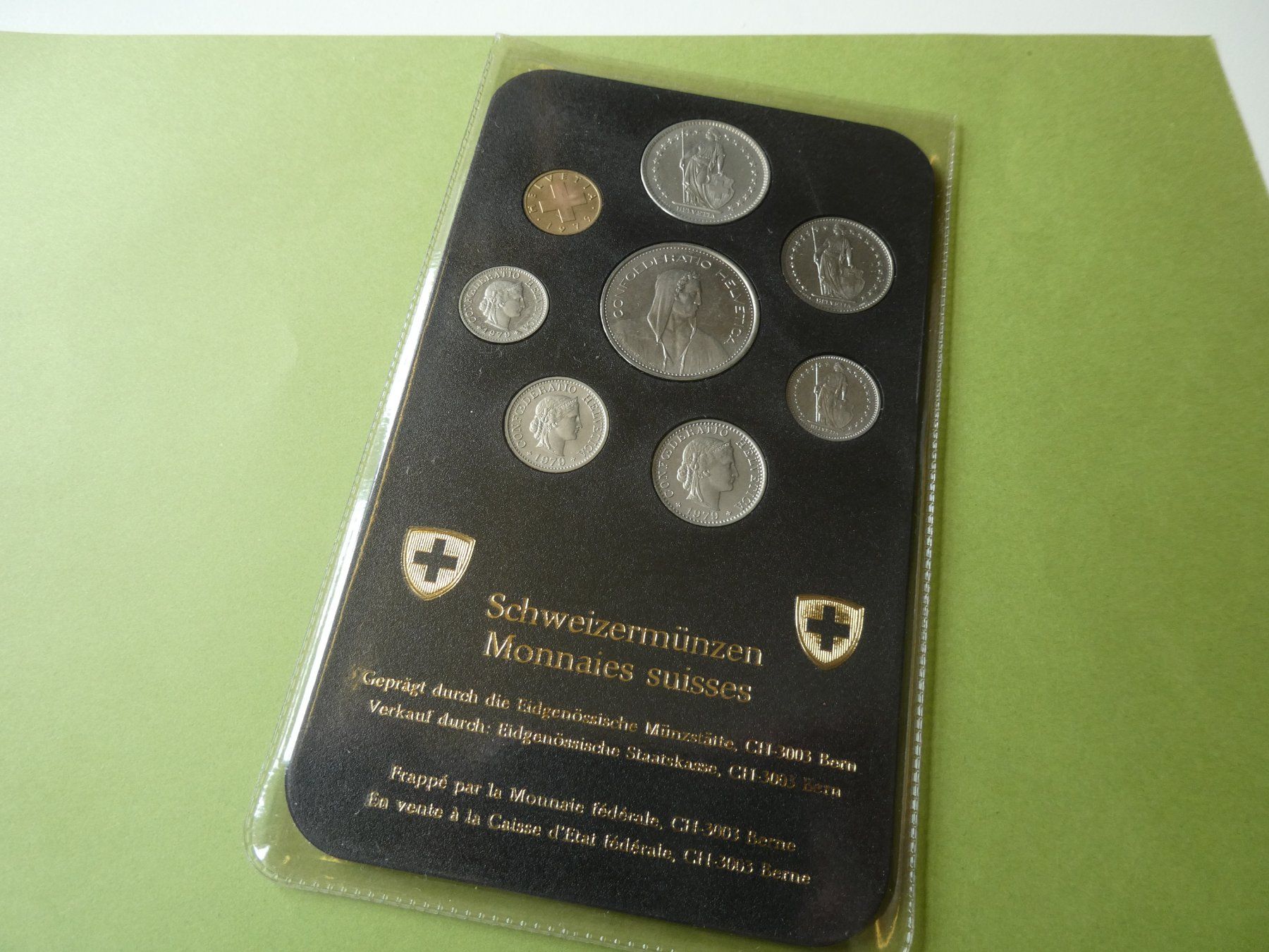 Toutes les monnaies: Schweiz 1979, Münzsatz unz – Neuf (Voir description) à Hinterforst par Rohusri 2