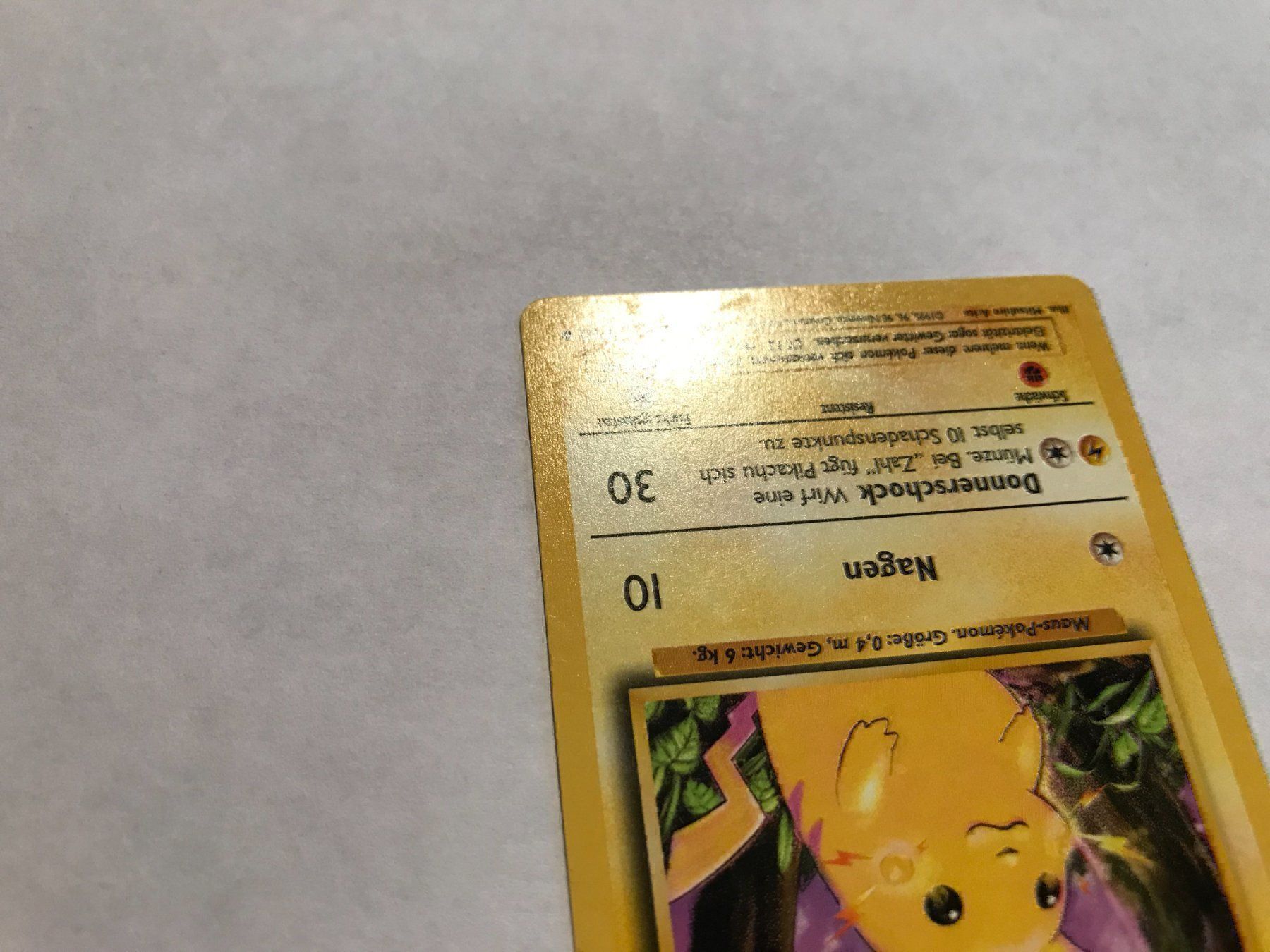 Pokémon Carte collezionabili: Pikachu Base Set DE – Usato da Hagendorn venduto da Pokecollectorch 9
