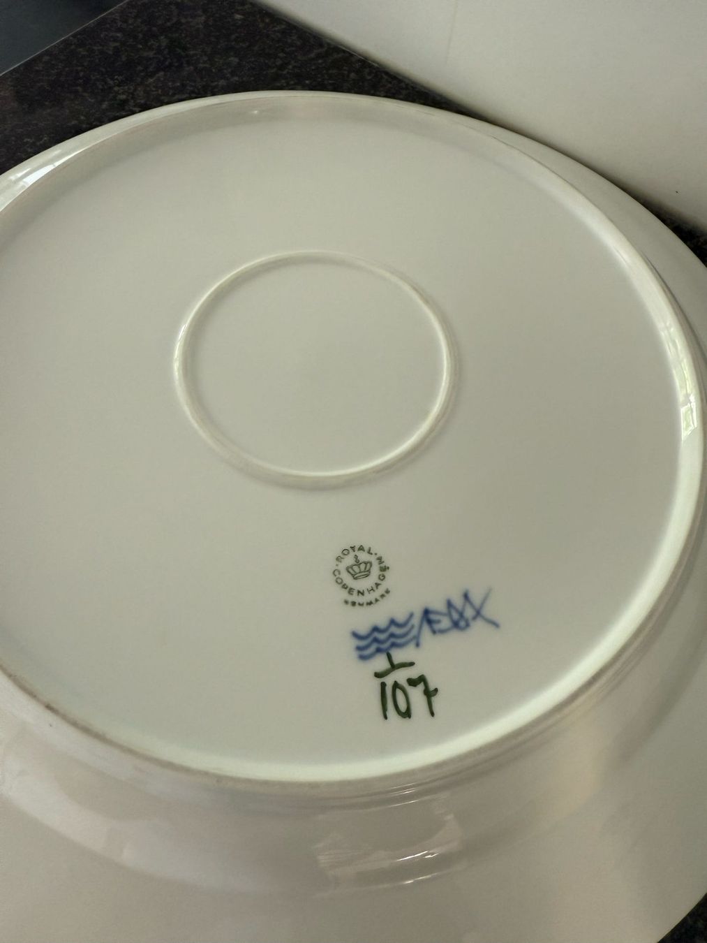 Royal Copenhagen Piatti di portata: Royal Coppenhagen runde Servierplatte 30cm – Usato da Schaan venduto da ali_km9b 2