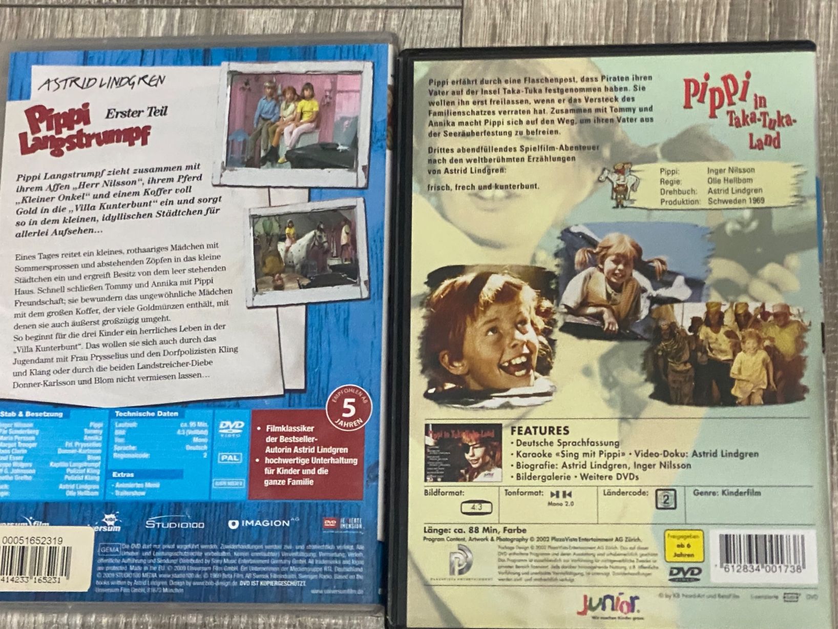Tous les DVDs: Pippi Langstrumpf – D'occasion à Muri b. Bern par AdidasCollector 1