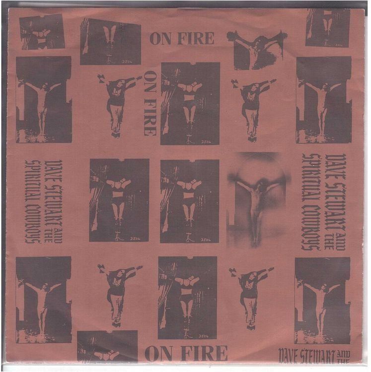 Schallplatten: Dave Stewart  --  On Fire  Single7 – Gebraucht aus Rheinau von thespecials