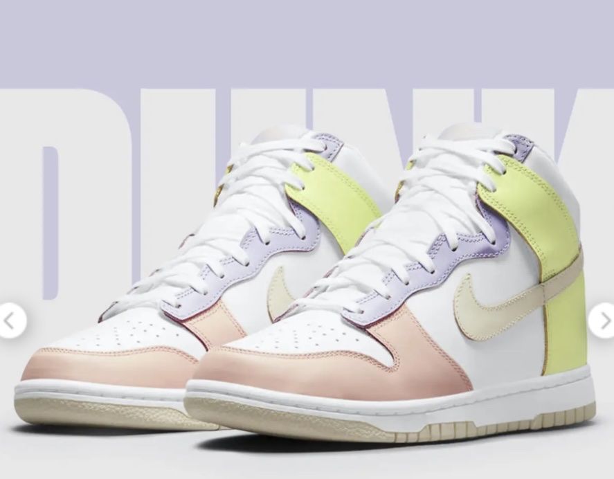Nike Scarpe da donna: Nike Dunk High Lemon Twist Neu! – Nuovo e nell'imballaggio originale da Baden venduto da Tiffany6878