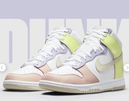 Nike Dunk High Lemon Twist Neu!