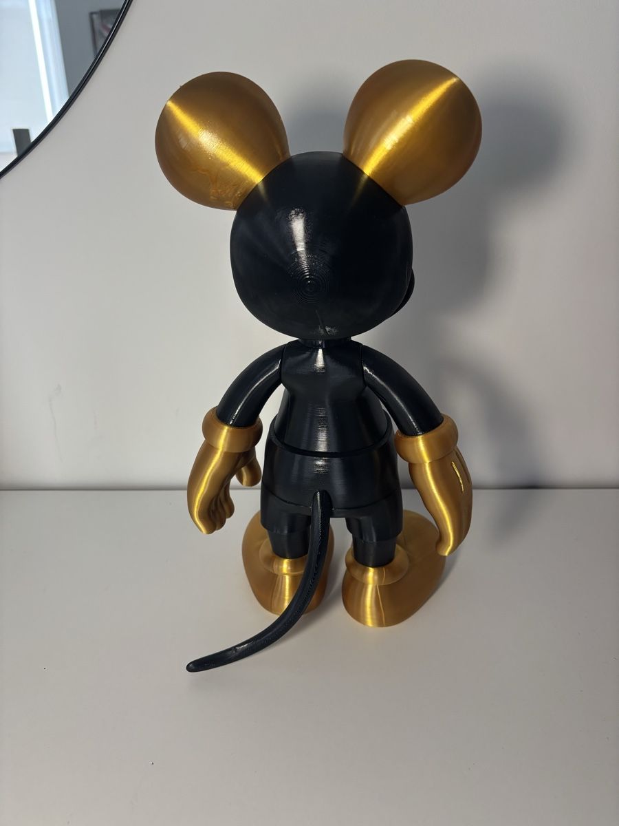Statuette: Topolino versione nero oro 34cm  – Usato da Chiasso venduto da cra_q5rf 4