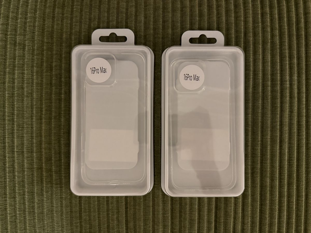 Apple Covers & Schutzfolien: IPhone 16 Max Transparent Case 2x – Neu und originalverpackt aus Biel/Bienne von emm_5fdh
