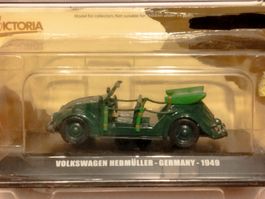 Volkswagen Käfer Hebmüller 1:43 Militär 1949 militaire 