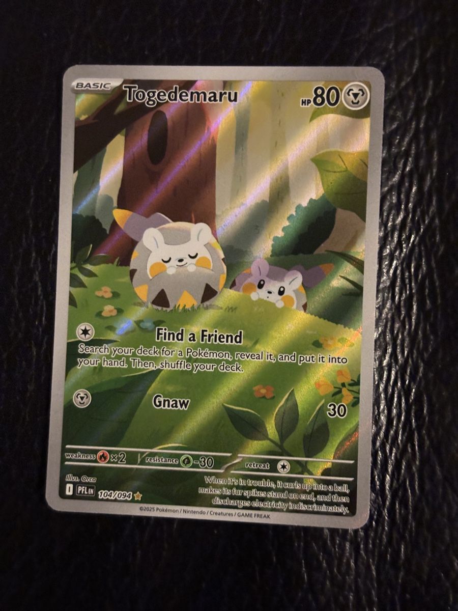 Pokémon Carte collezionabili: Carte Pokémon TOGEDEMARU pfl 104 – Nuovo (secondo la descrizione) da lausanne venduto da helderj