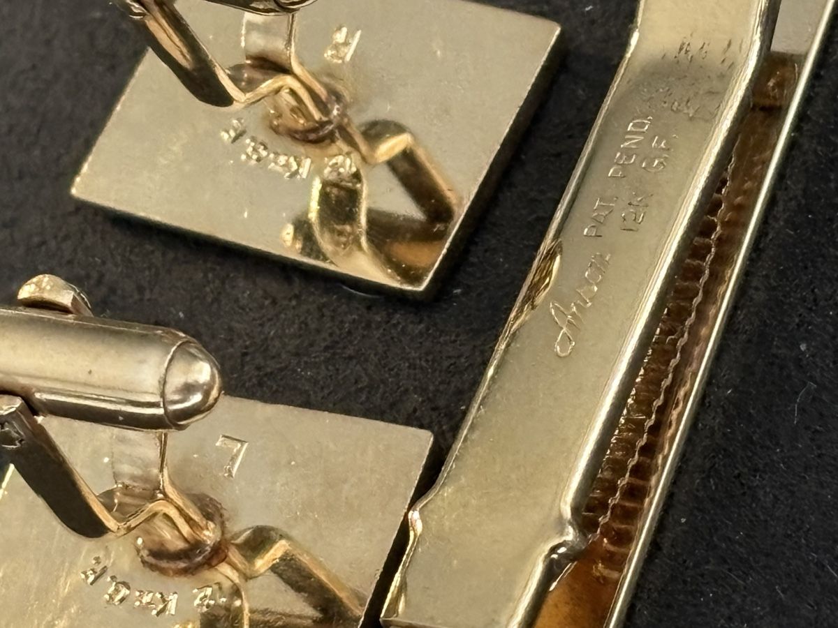 Altri gioielli: Anson Manschetten/Krawatten Schmuck Pat.Pend 12K G.F – Nuovo (secondo la descrizione) da Flums venduto da Limatools 5