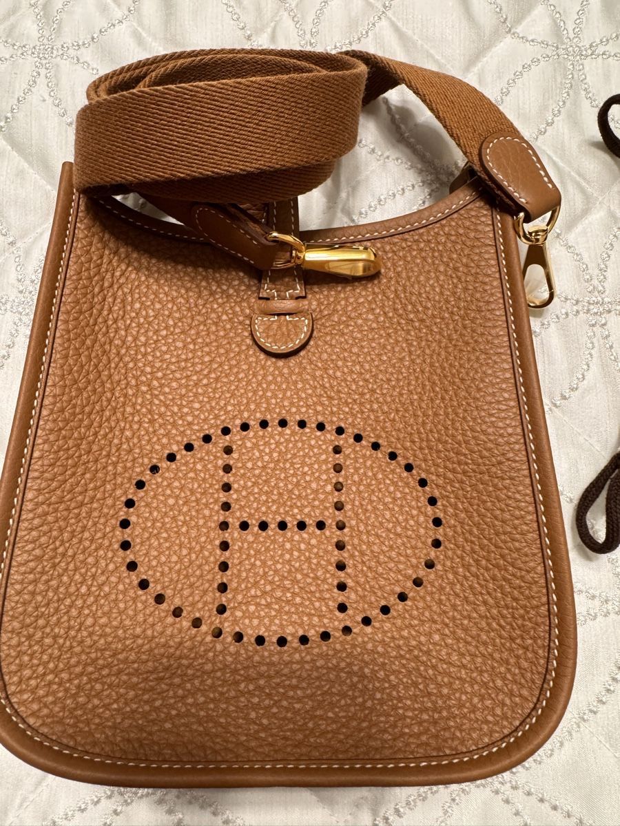 Hermès Borse da donna: HERMÈS Tasche Mini Évelyne 16 Amazone – Nuovo e nell'imballaggio originale da Birmenstorf AG venduto da aon_2hr9