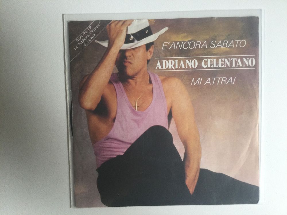 Adriano Celentano Single - E’ancora Sabato / Mi Attrai 1